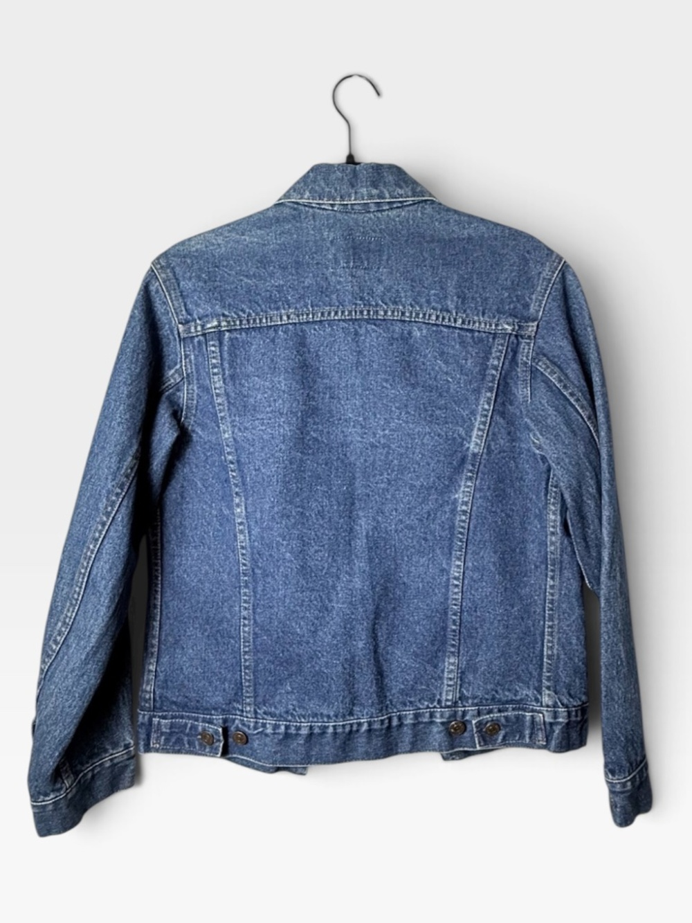 Gap Pioneer Vintage Denim Jacket Size 18 Jean Dark Wash (NOTE FLAW) (V) - Picture 2 of 9